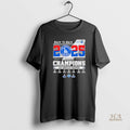 Official Back To Back 2025 World Series Champions La Dodgers
