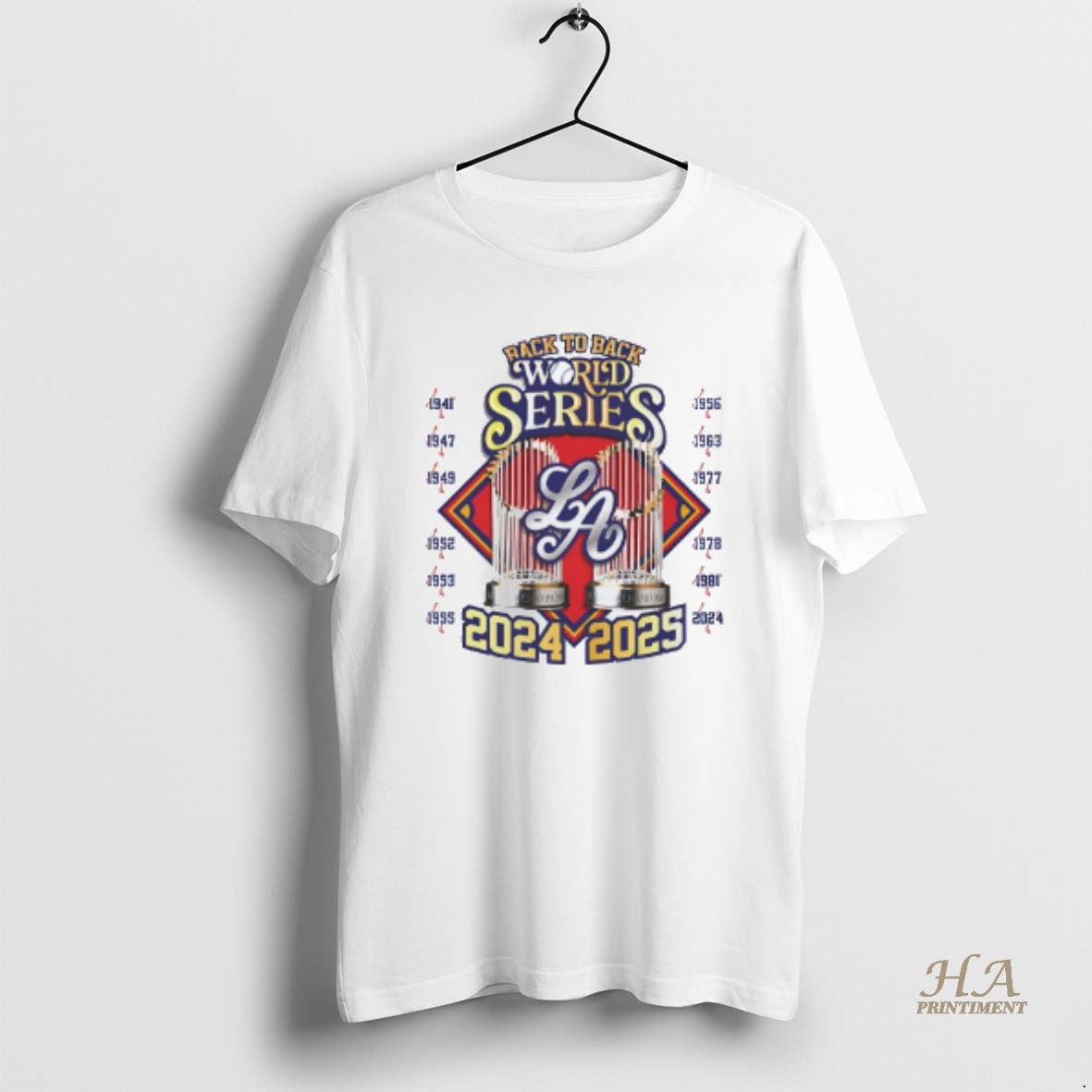 Official Back To Back World Series Champions 2025 La Dodgers Baseball