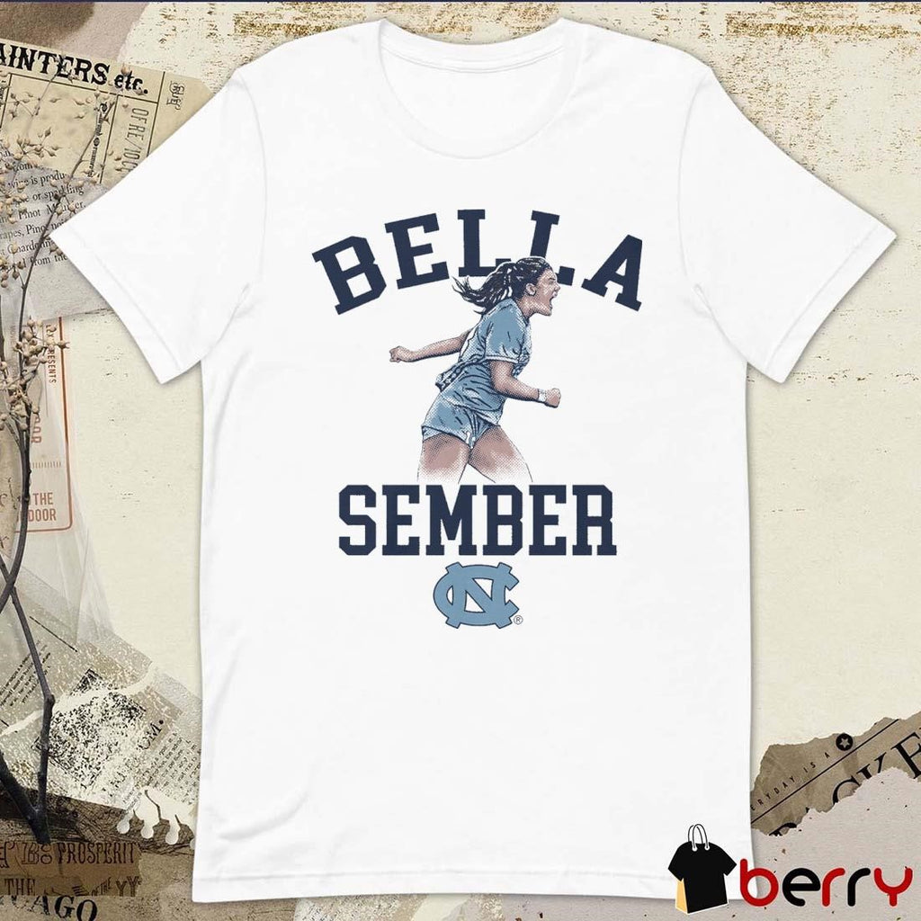 Bella Sember UNC North Carolina Soccer Cartoon t-shirt