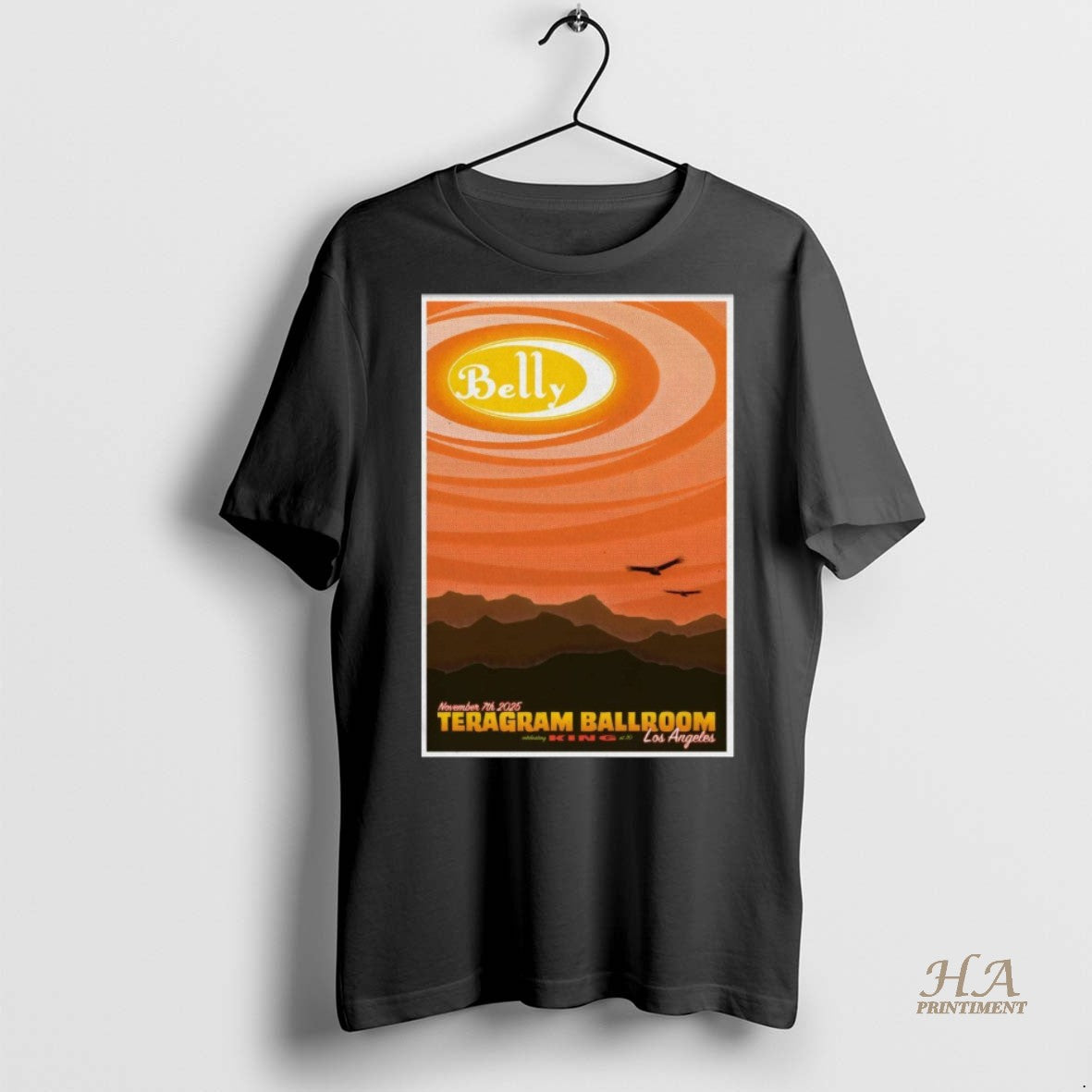 Official Belly Teragram Ballroom In Los Angeles Ca November 7 2025 Shirt