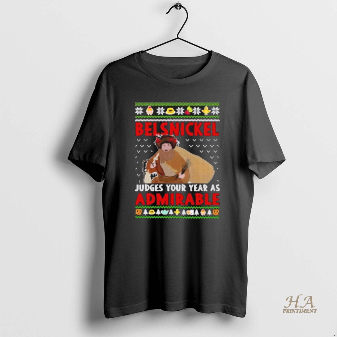 Official Belsnickel Judges Your Year As Admirable Christmas Black