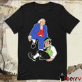 Ben Franklin Stepover Philadelphia 76ers Vs Boston Celtics Mascot t-shirt