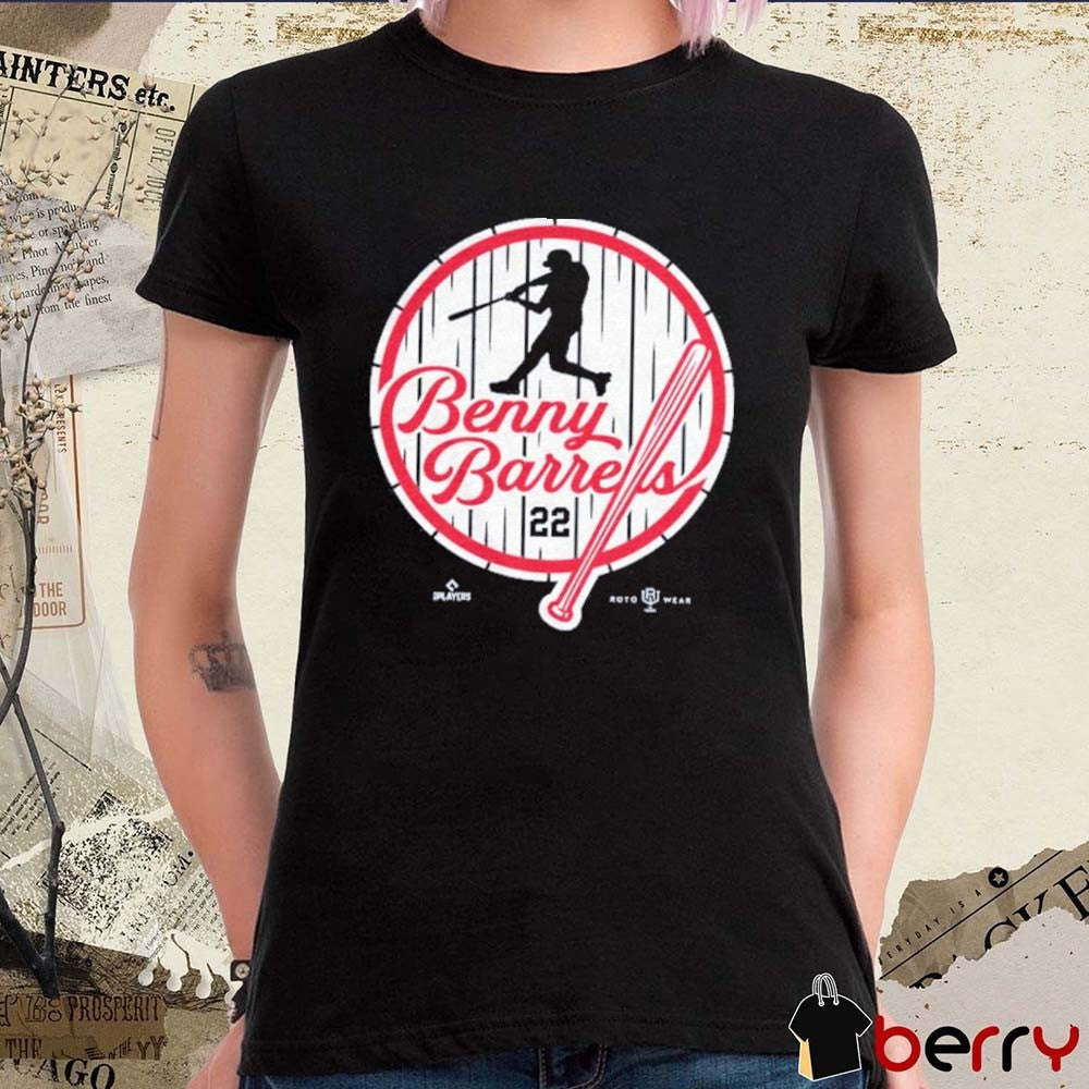 Benny Barrels 22 Baseball New York Yankees MLB Graphic t-shirt
