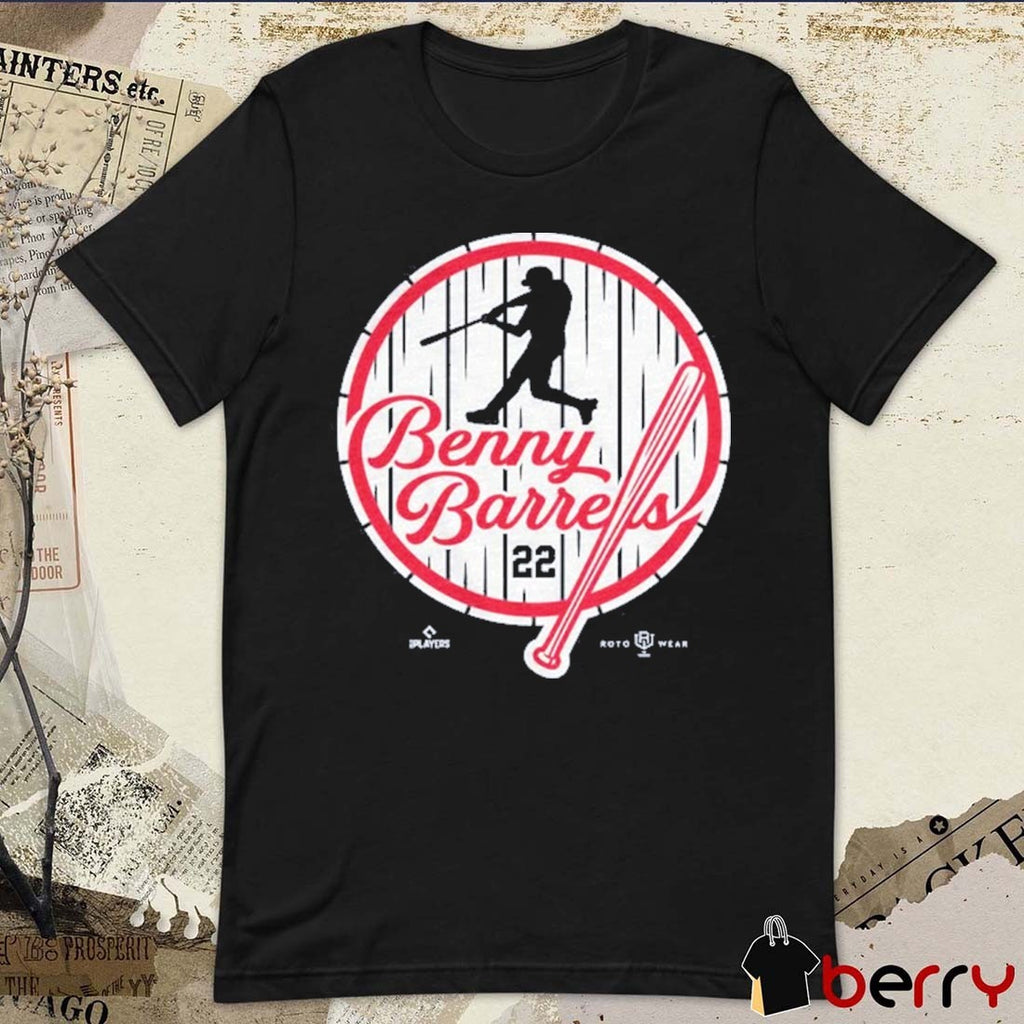 Benny Barrels 22 Baseball New York Yankees MLB Graphic t-shirt