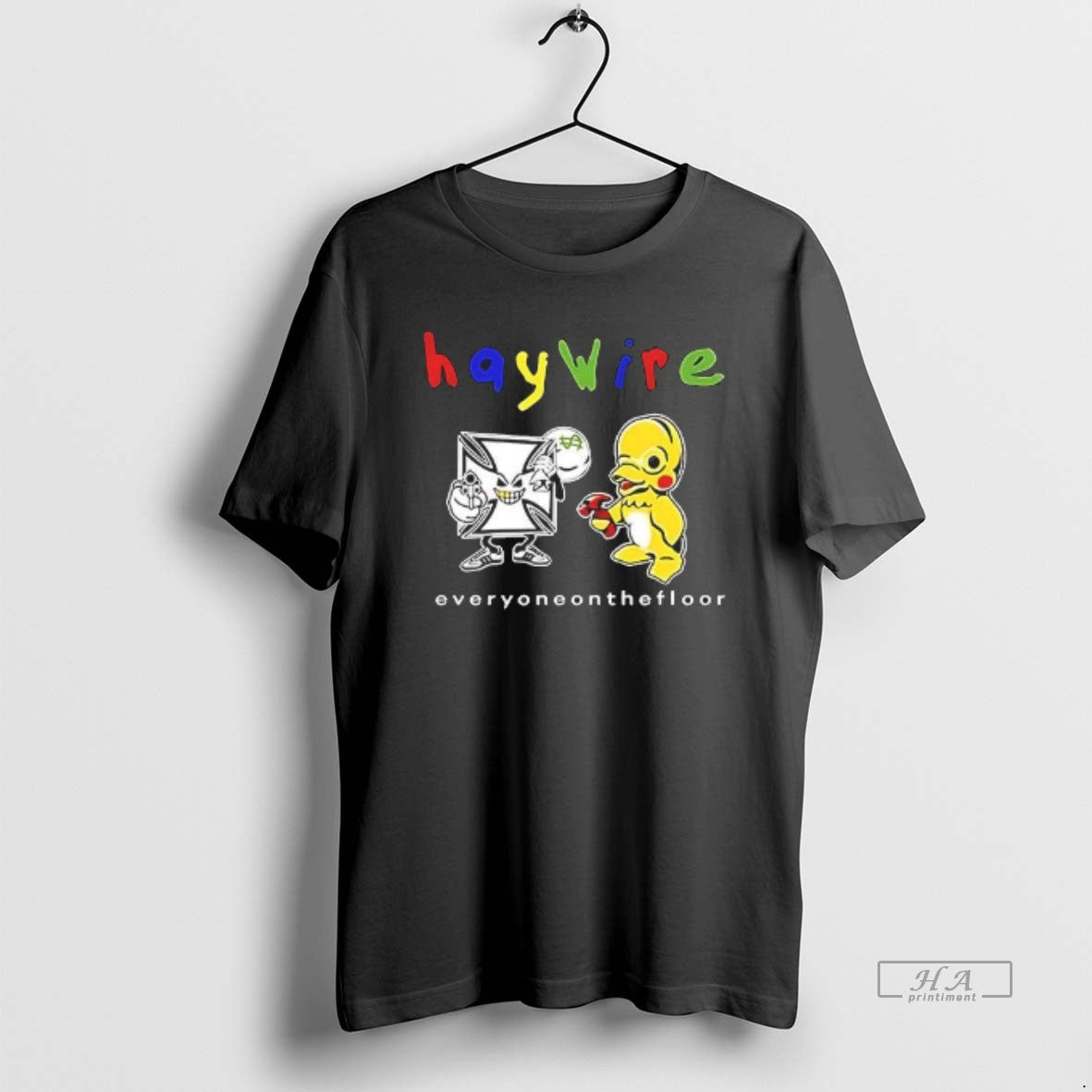 Official Best Haywire Everyone On The Floor Duck Cartoon