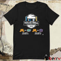 Big Ten x SEC Volleyball Challenge Week 2026 Minnesota Vs Florida, Minnesota Vs Auburn Logos t-shirt