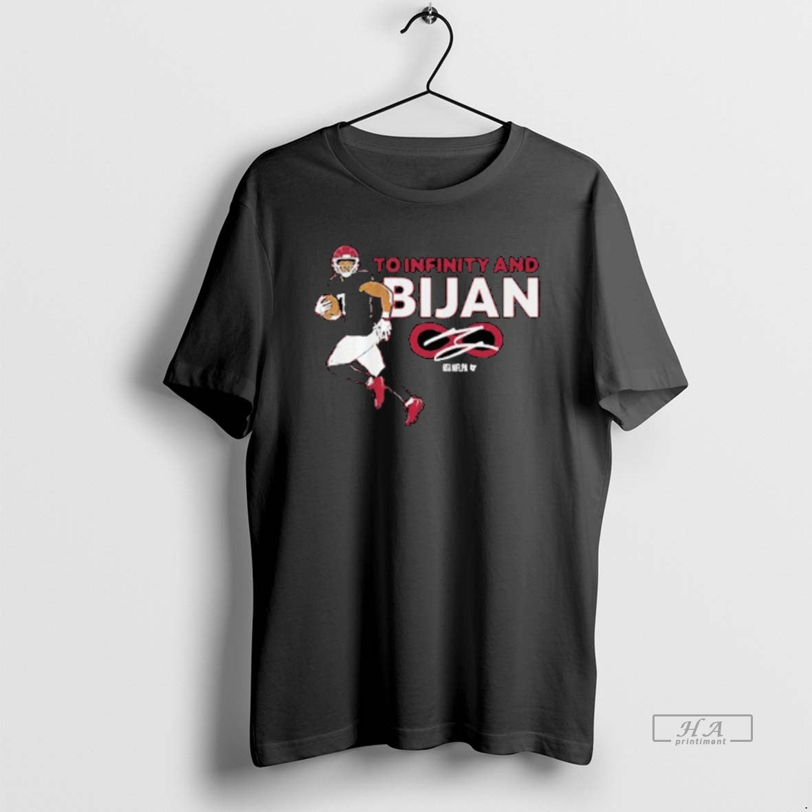 Official Bijan Robinson To Infinity And Bijan