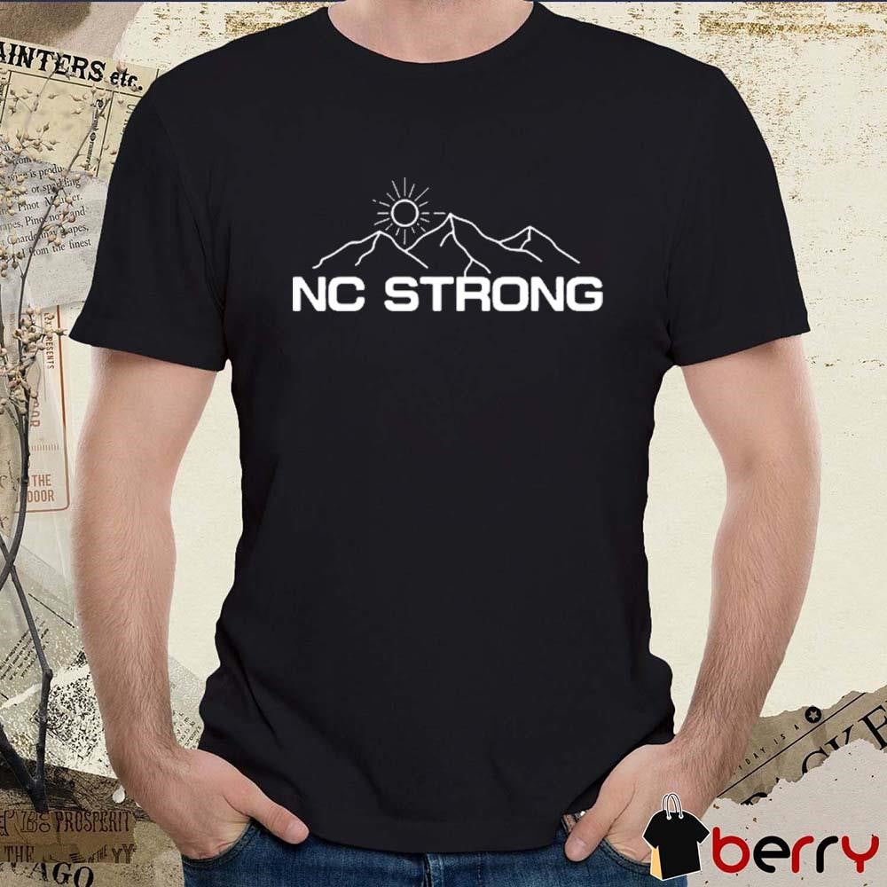 Blaine And Courtney The Tolers Nc Strong t-shirt