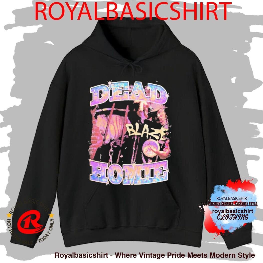 Blaze Dead Homie 90’s Rap Shirt