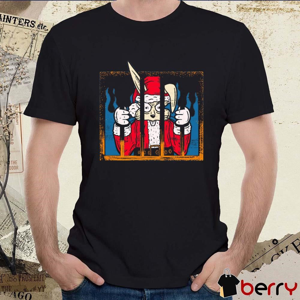 Blink-182 Santa Jail I Won’t Be Home For Christmas 2024 t-shirt