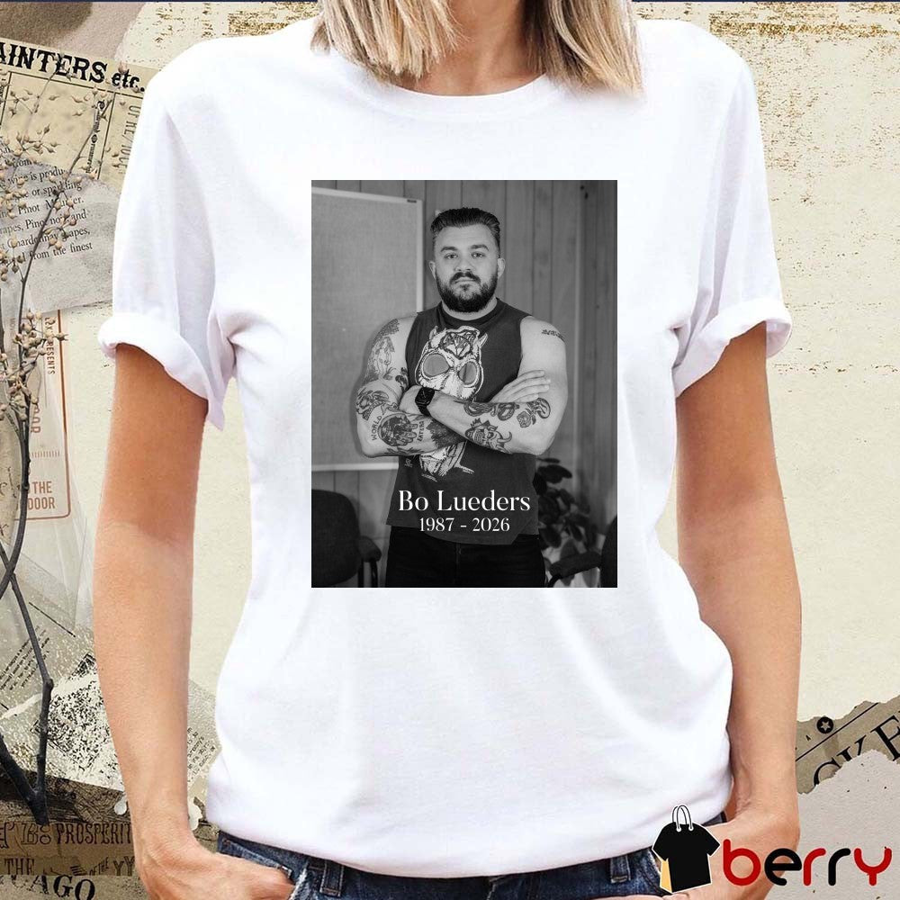 Bo Lueders 1987-2026 Hardlore t-shirt