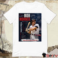 Bob Horner A Brave In Atlanta Few Hit The Ball harder Fewer Played The Game With More Heart Poster t-shirt