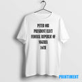 Official Bola Ahmed Tinubu Peter Obi President Elect Federal Republic Tee Sweater