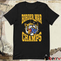Border War Champs 2025 Missouri Tigers Vs Kansas Jayhawks Mascots t-shirt