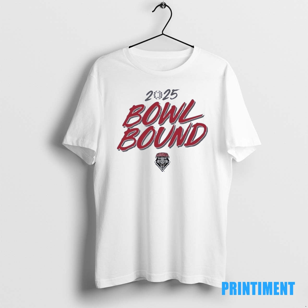 Official Bowl Season 2025 New Mexico Lobos Football Bound Tee Sweater