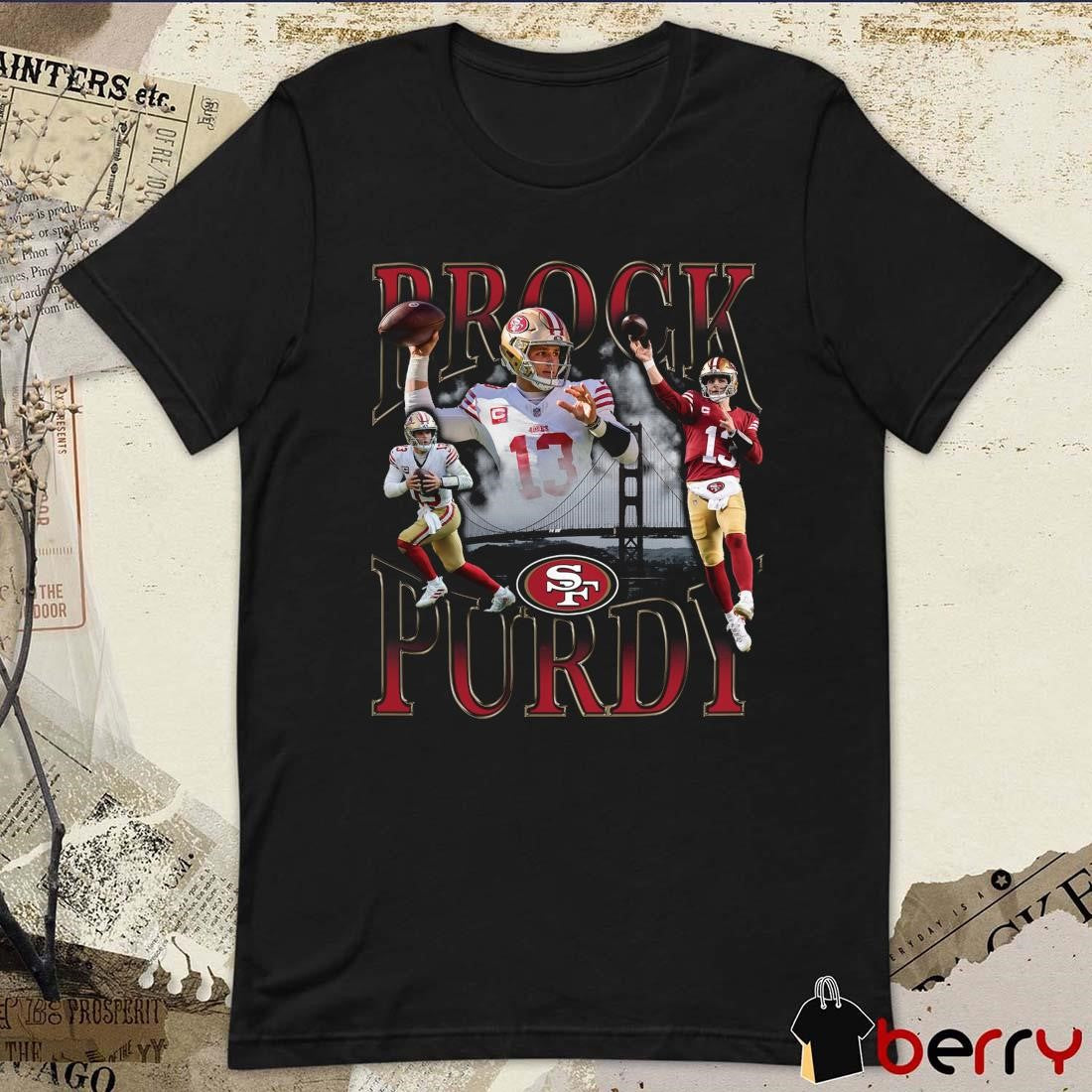 Brock Purdy San Francisco 49ers Notorious Player Graphic NFL t-shirt