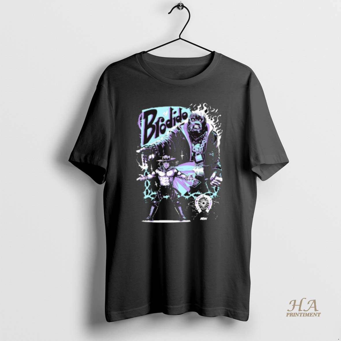 Official Brodido Bad Hombres Aew 2025 Graphic