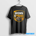 Official Brown And Proud Ups Driver Pride Logo Tee Sweater