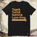 Buffalo Hockey Ampersand Tage And Tuch And Dahlin And Lyon King Sabres 2026 NHL Playoff t-shirt