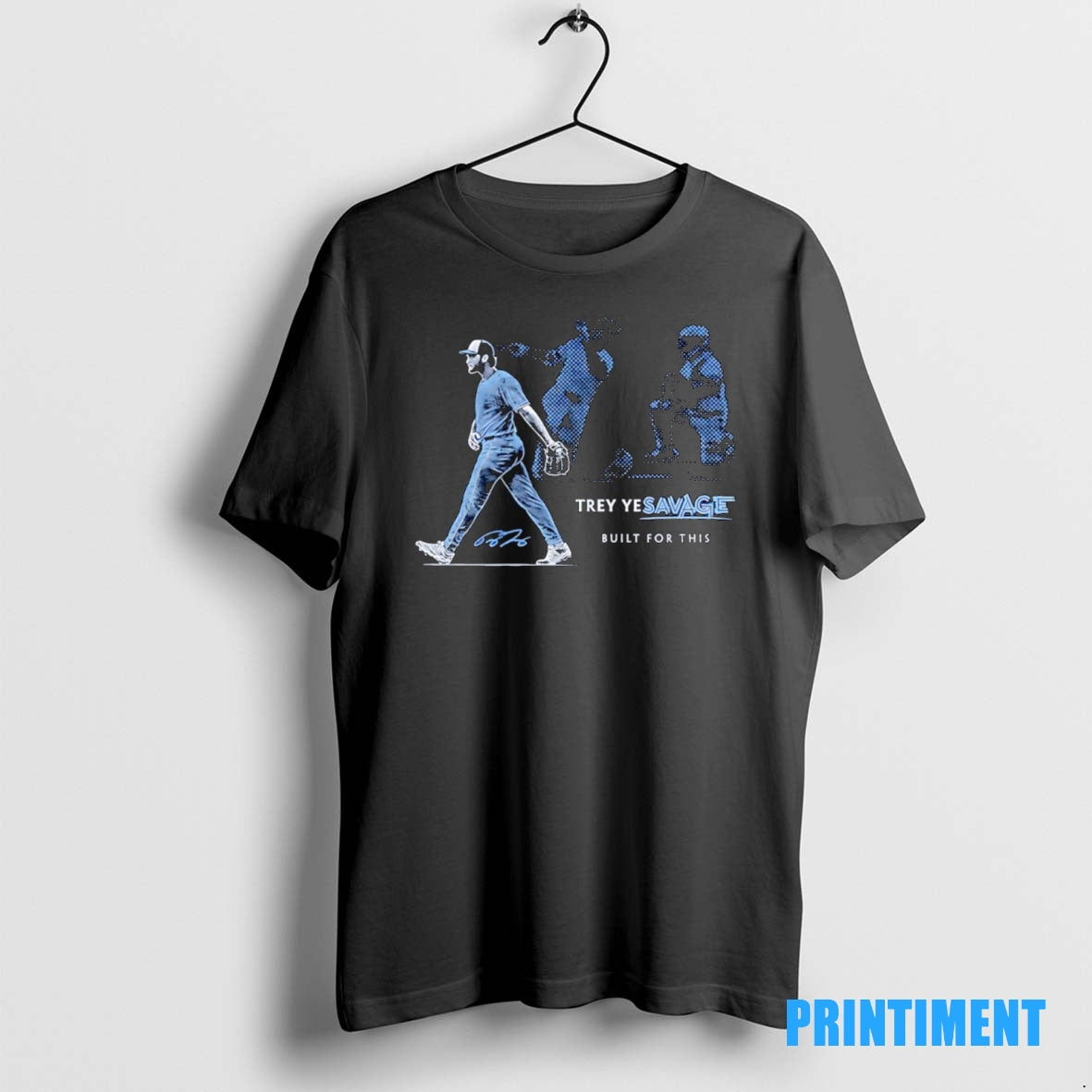 Official Built For This Trey Yesavage Toronto Blue Jays Mlb Signature Tee Sweater