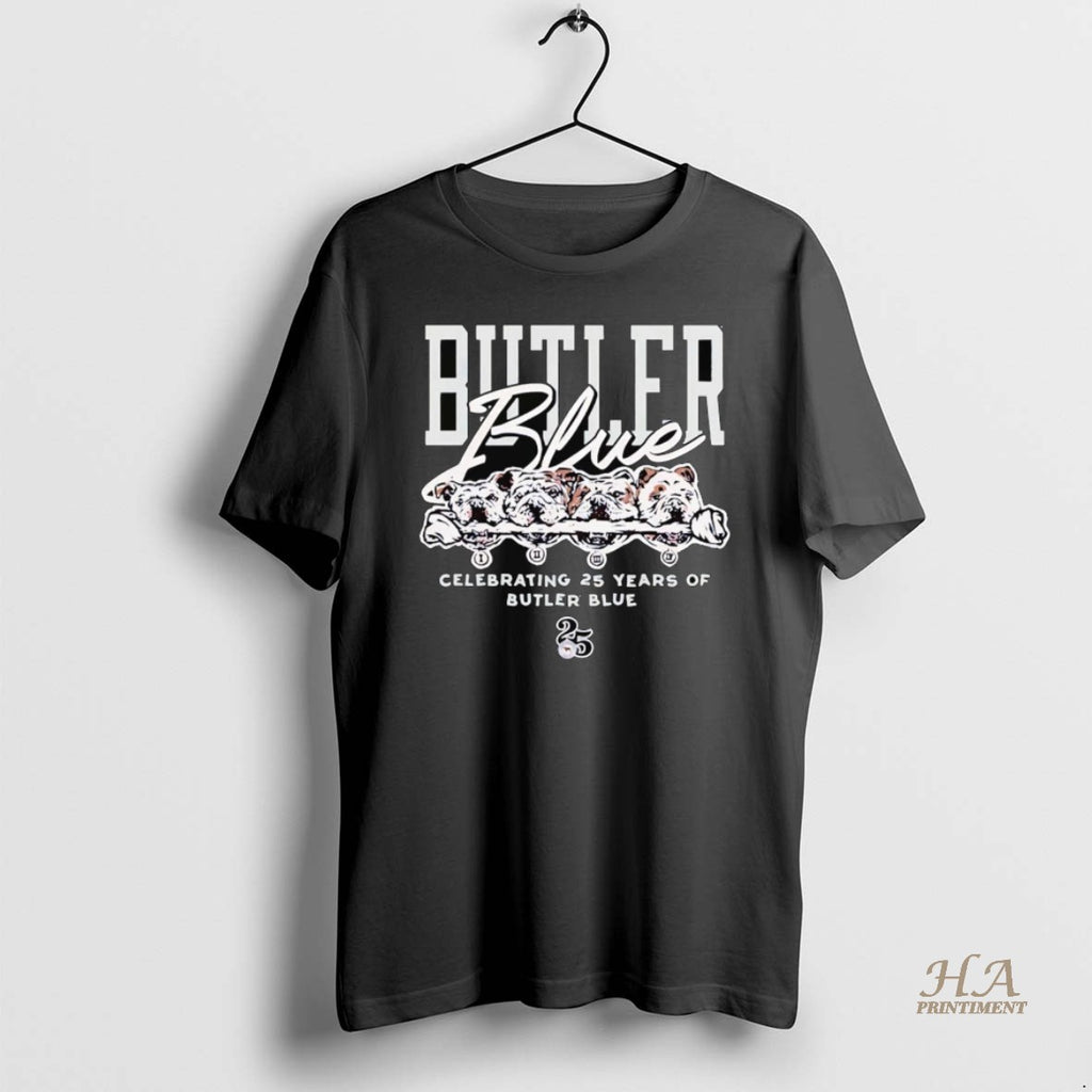 Official Butler Blue Celebrating 25 Years Of Butler Bulldogs