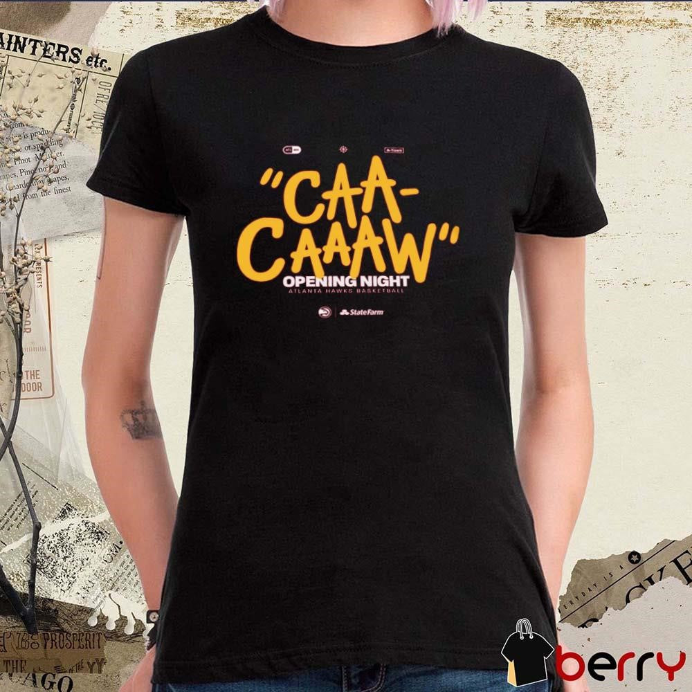 CAA-CAA LAW Opening Night Atlanta Hawks Basketball State Farm t-shirt