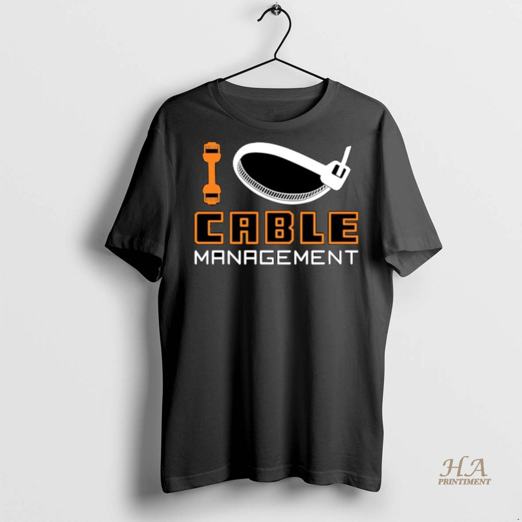 Official Cable Management Christmas Shirt