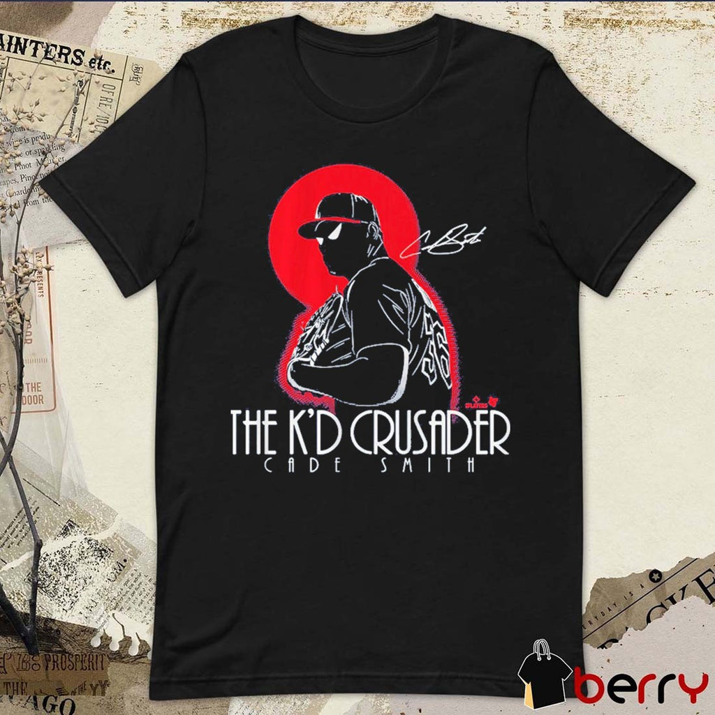 Cade Smith The K’D Crusader Cleveland Guardians MLB Signature t-shirt