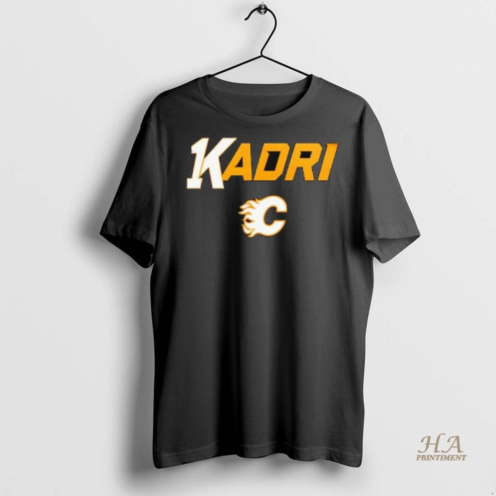 Official Calgary Flames Nazem Kadri 1000th Nhl Game 2025 Shirt