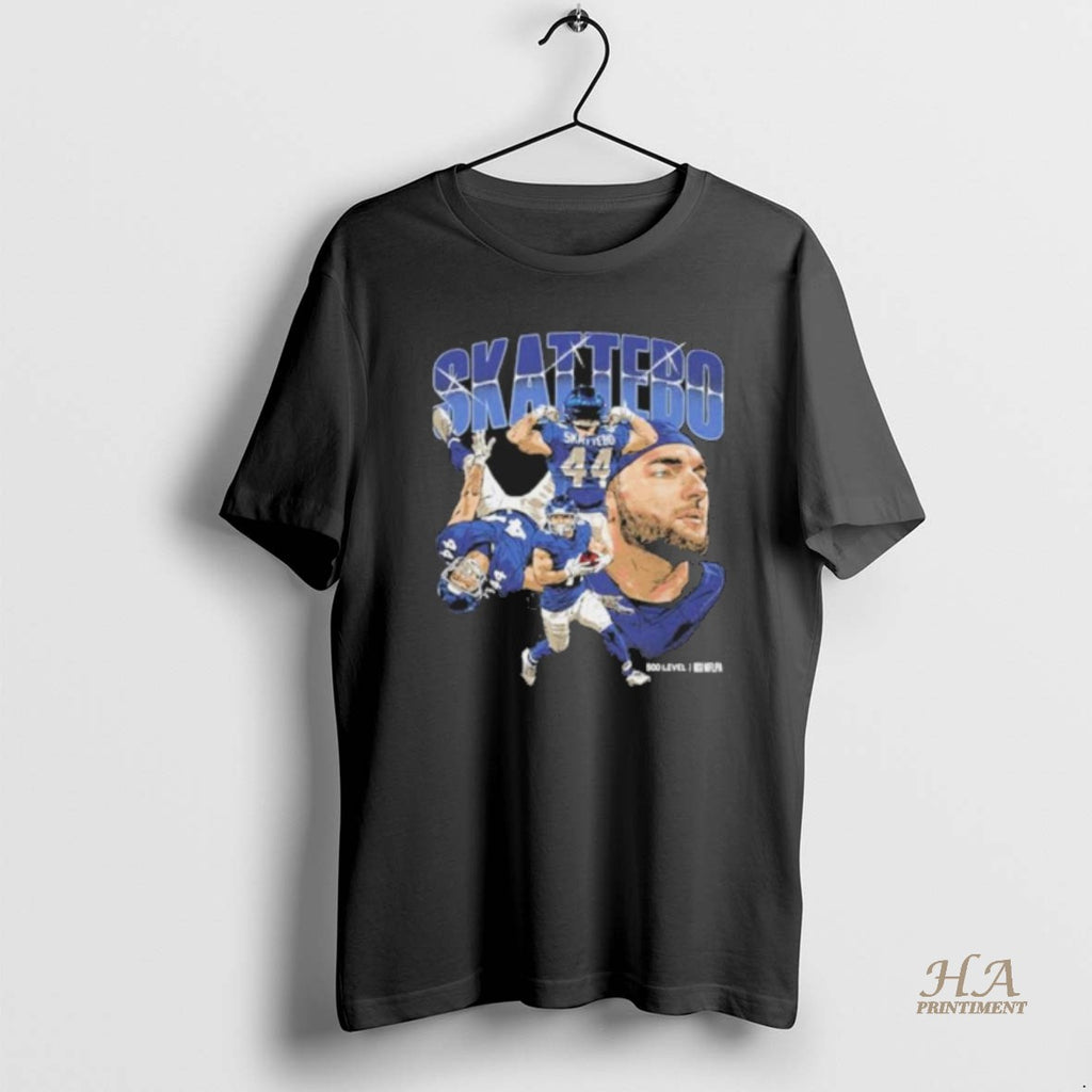 Official Cam Skattebo New York Giants Collage