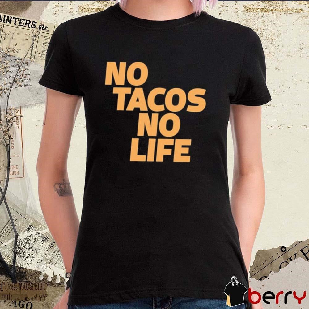 Canelo Alvarez Wearing No Tacos No Life t-shirt