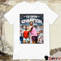 Carlos Alcaraz Dominant Tournament Us Open Champions 2022-2025 Poster t-shirt