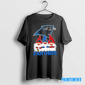 Official Carolina Panthers X Gnomes Xmas Christmas Tee Sweater