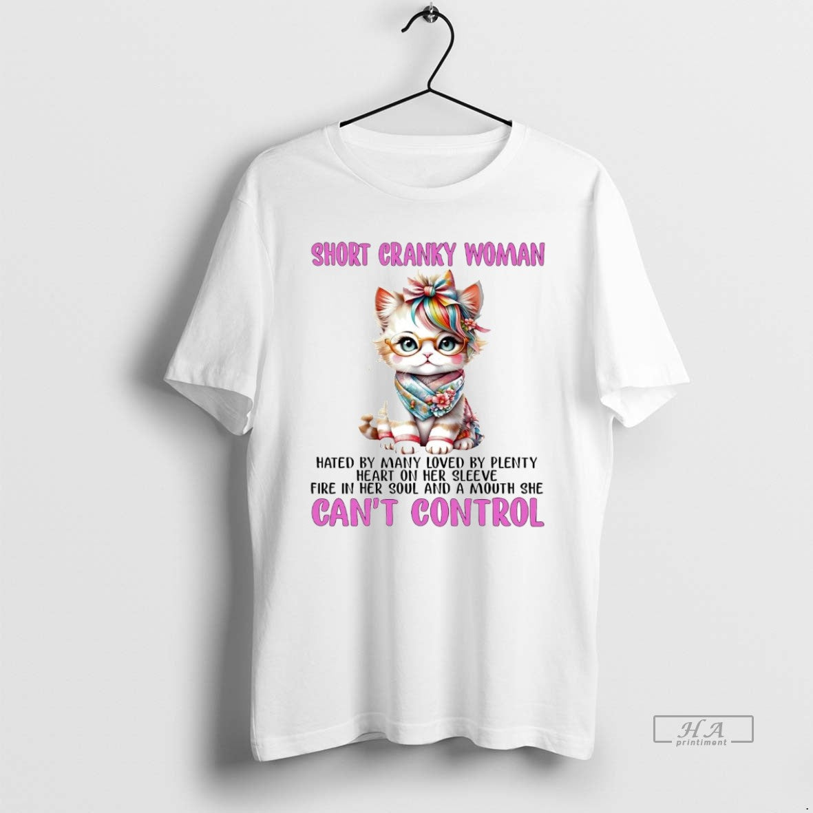 Official Cat Short Cranky Woman Fire In Her Soul And A Mouth She Cant Control