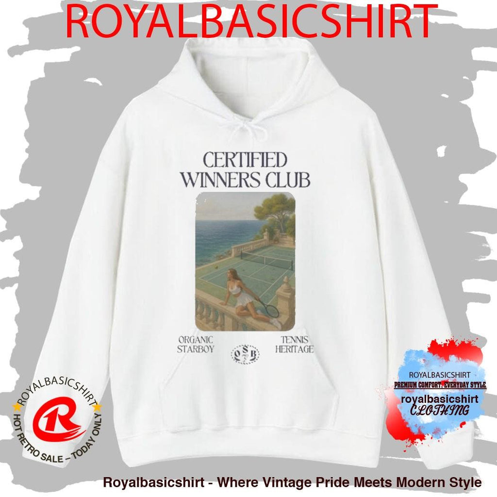 Certified Winners Club Organic Starboy Tennis Heritage Shirt