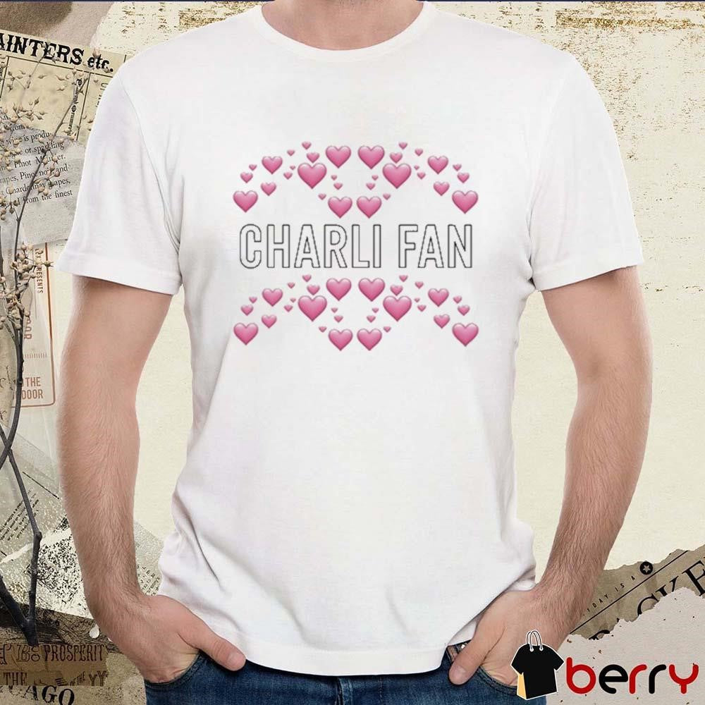 Charli Damelio Wearing Charli Fan t-shirt