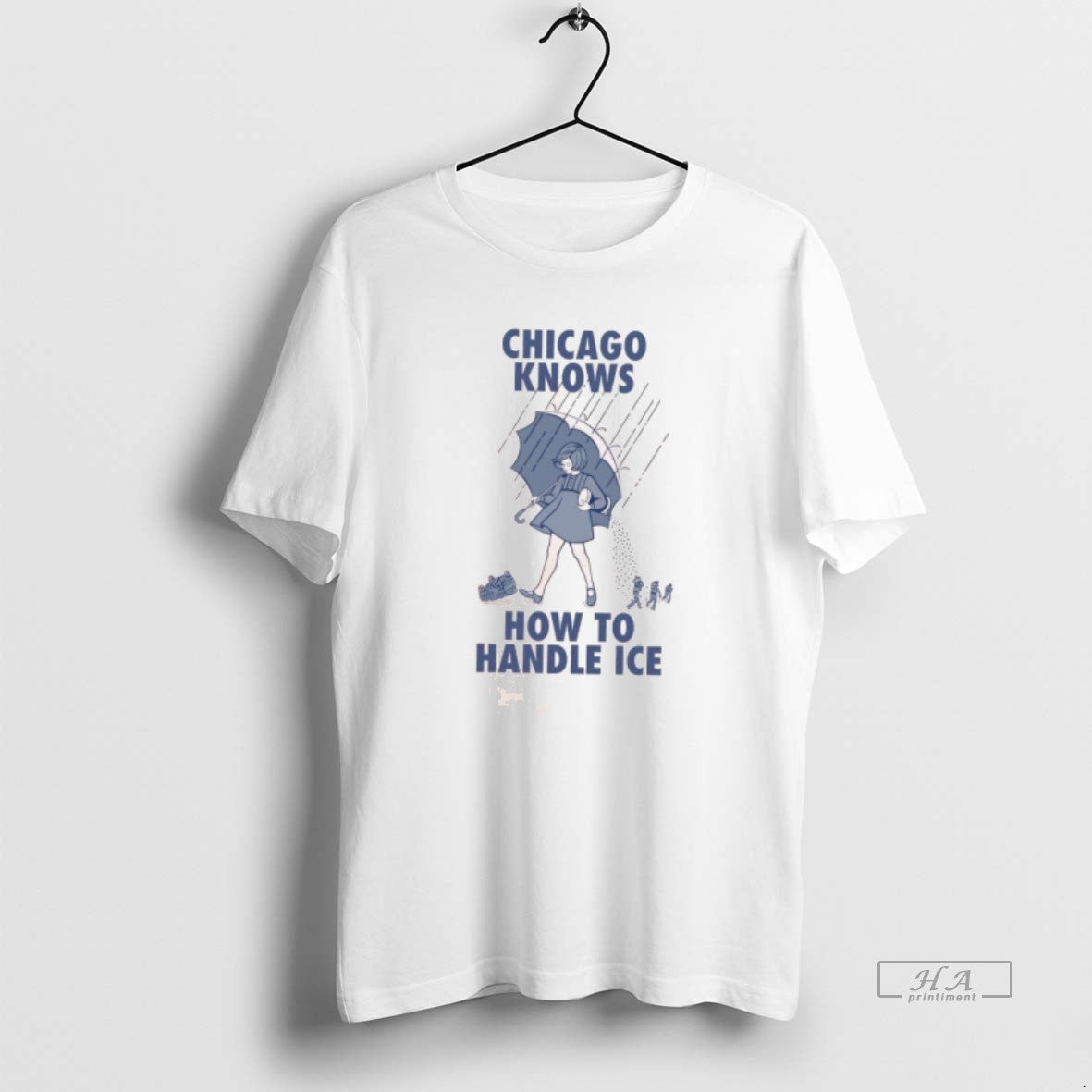 Official Chicago Knows How To Handle Ice Morton Salt Graphic