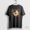 Official Christmas Chicken Western Floral
