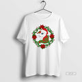 Official Christmas Unicorn Poinsettia Wreath Holiday White