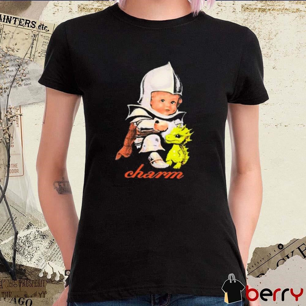 Claire Cottrill Hq Charm Dragon Knight Baby t-shirt