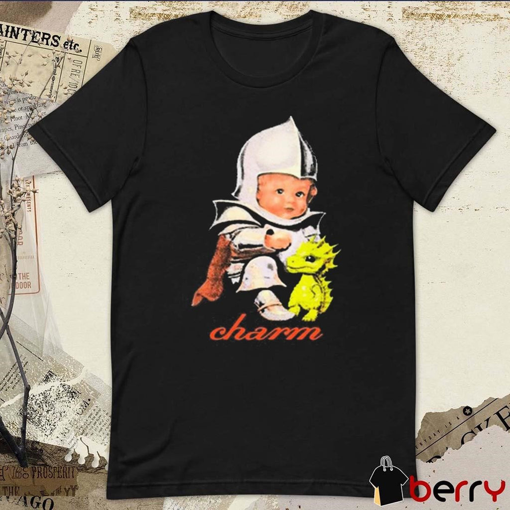 Claire Cottrill Hq Charm Dragon Knight Baby t-shirt