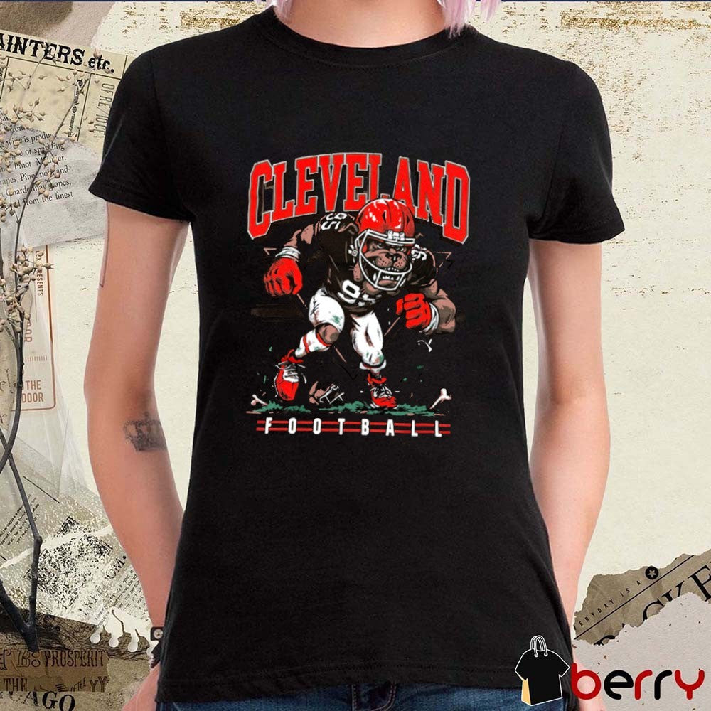 Cleveland Browns football Cleveland Dawg Mascot Vintage 2025 t-shirt