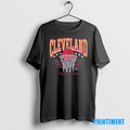 Official Cleveland Cavaliers That I Love Net Skyline Tee Sweater