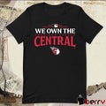 Cleveland Guardians 2024 We Own The AL American League Central Division Champions Locker Room t-shirt