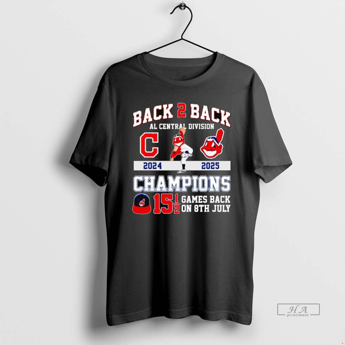 Official Cleveland Guardians Back 2 Back Al Central Division Champions