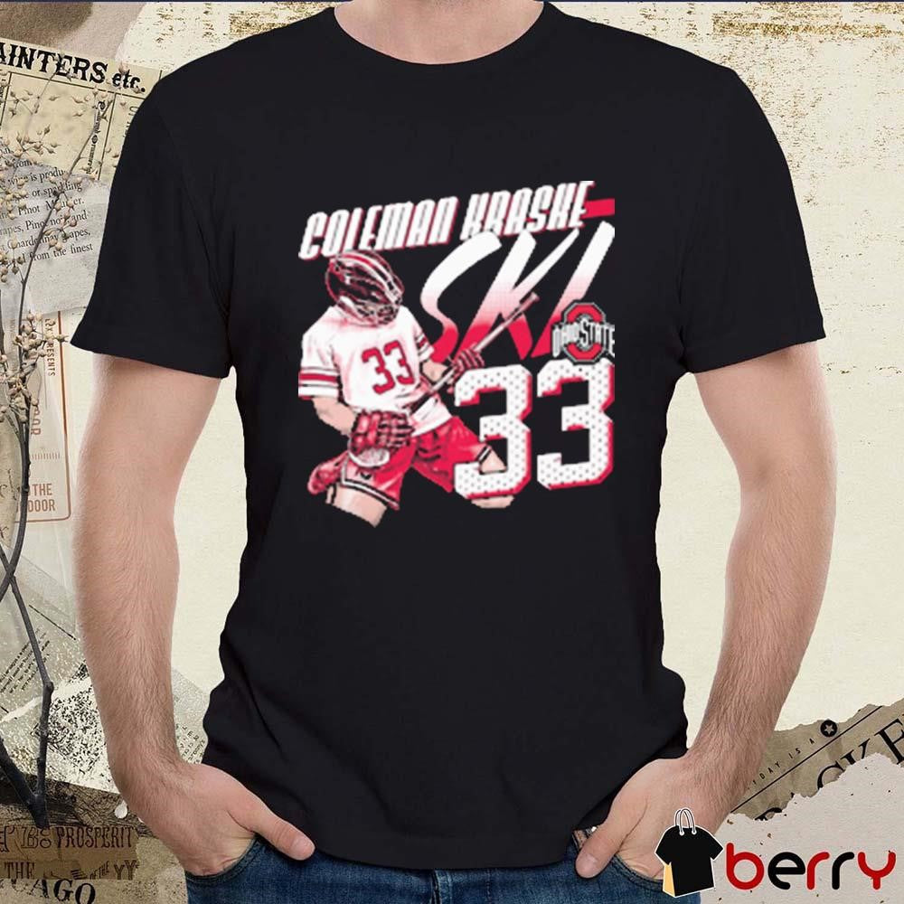 Coleman Kraske SKI #33 Ohio State Graphic t-shirt