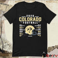 Colorado Buffaloes 2026 Football Schedule September – November Helmet t-shirt