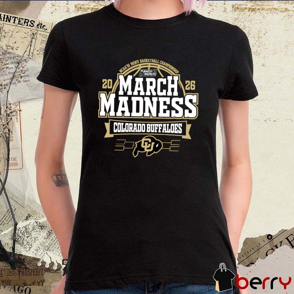 Colorado Buffaloes 2026 NCAA DI Men’s Basketball Championship March Madness Bound t-shirt