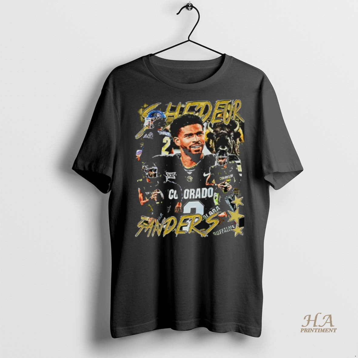 Official Colorado Buffaloes Shedeur Sanders Graphic Vintage Signature Shirt