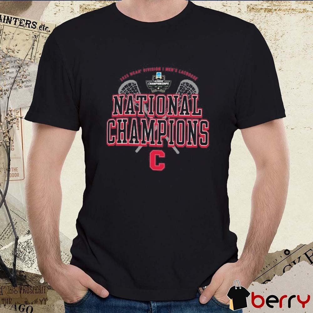 Cornell Big Red NCAA Division I Men’s Lacrosse National Champions 2025 t-shirt